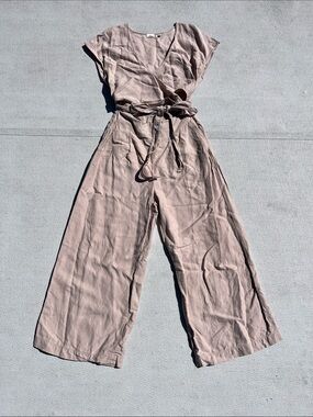 Aritzia Wilfred Brax Linen Jumpsuit